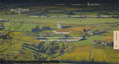 Desktop Screenshot of domaine-montverrier.com